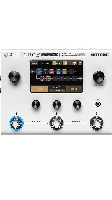 Hotone Ampero II Stomp